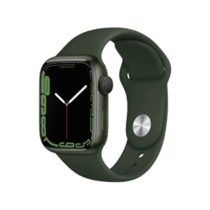 Apple Watch Series 7 41mm GPS Green Aluminum Case with Clover Sport Band